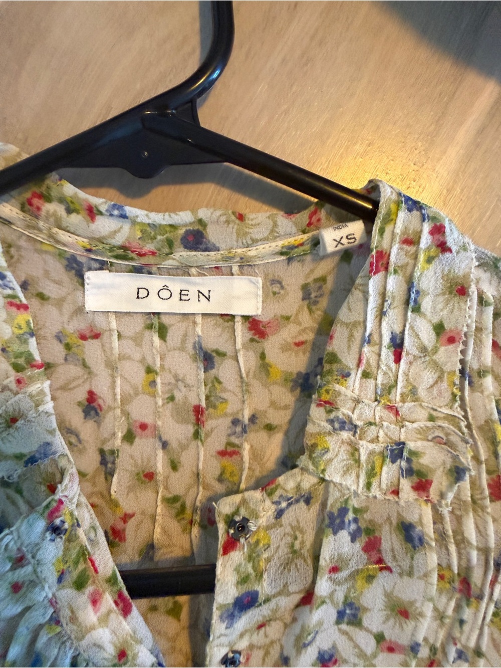 Doen silk top - Picture 2 of 8